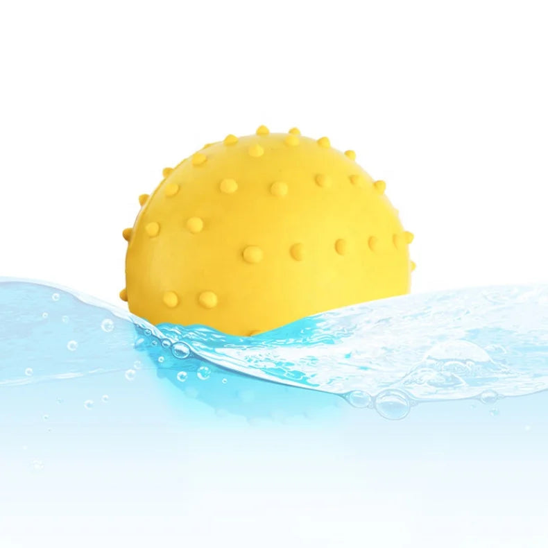 Pet Toys Ball  Interactive Rubber Ball Dog Toy for Training  Reward Toy Dog Chew Ball Tooth Clean Rope