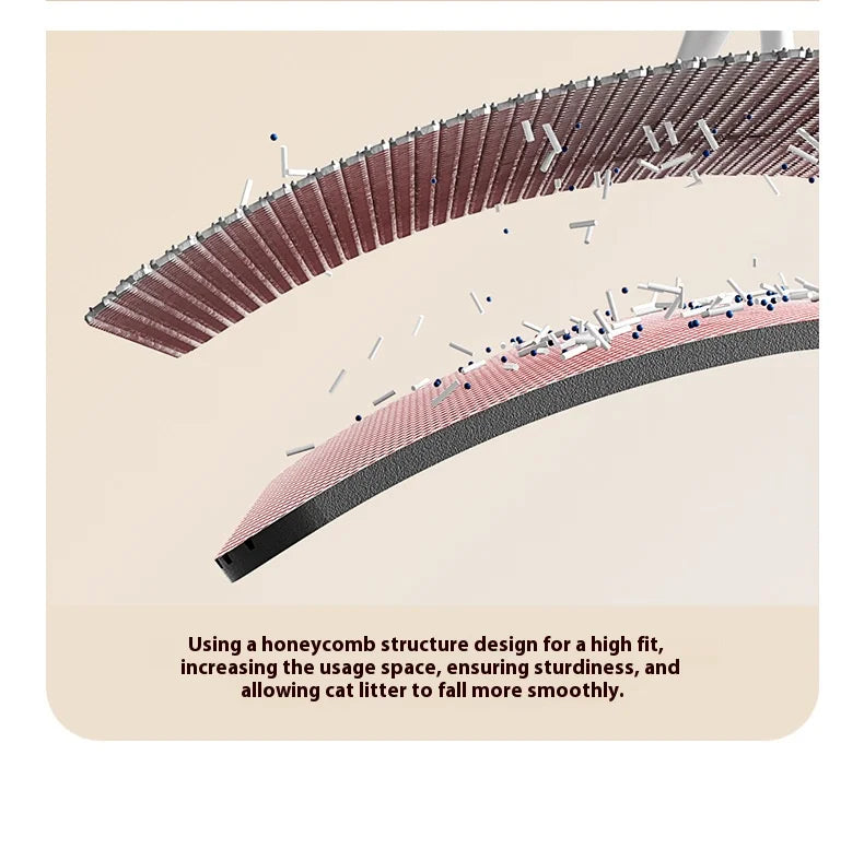 Cat Litter Mat 2-Layer Design Premium Sand Trapping Technology Waterproof Base Non-Slip Pet Floor Protector for Indoor Kittens